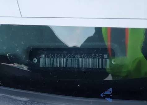 2004 Chevrolet Trailblazer Ls из США, поврежденный, VIN 1GNDS13S242136887